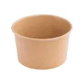 Saladier carton kraft brun 750ml diam 15cm Haut 6cm